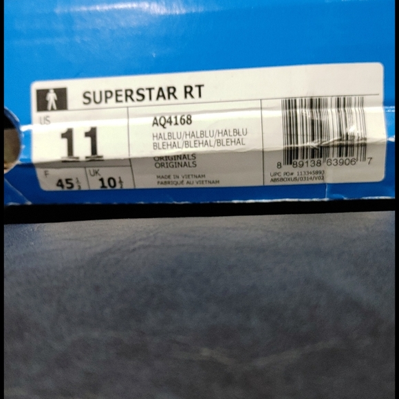 Adidas Superstar RT Suede "Halo Blue" - Picture 8 of 9